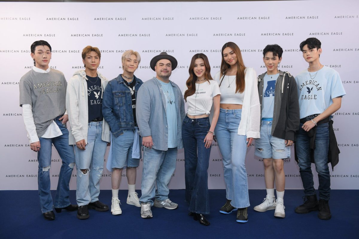 AMERICAN EAGLE เปิดตัว Friends of American Eagle คนแรกของประเทศไทย ใบเฟิร์น พิมพ์ชนก AMERICAN EAGLE เปิดตัว Friends of American Eagle คนแรกของประเทศไทย ใบเฟิร์น พิมพ์ชนก